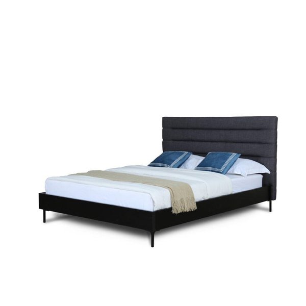 Manhattan Comfort Schwamm Full-Size Bed in Grey BD004-FL-GY